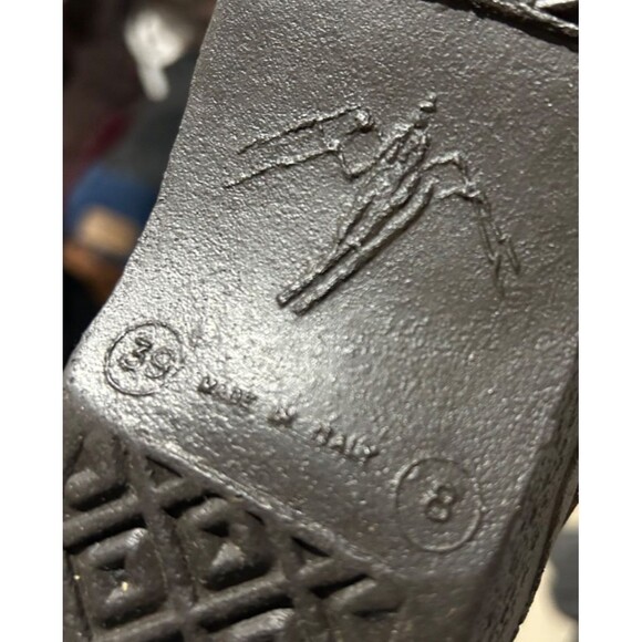 Made in Italy Vintage Women’s Fur & Leather Winter Ski Boots size 8 Wool Lined - Picture 7 of 10